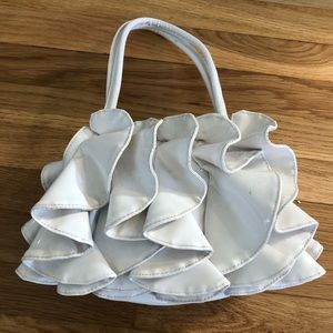 Sondra Roberts white purse